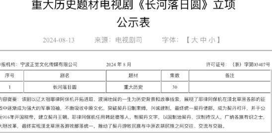 电视剧长河落日圆剧情介绍，讲了什么内容